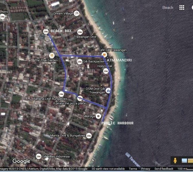 Beach Box Bungalow Gili Trawangan Exterior foto